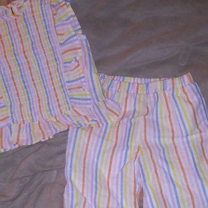 2 piece set summer girls outfit